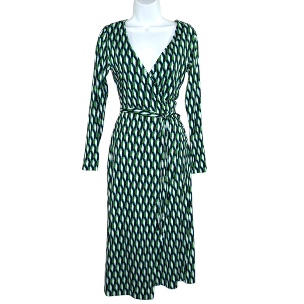 Diane Von Furstenberg for Target Arrow Geo Midi Wrap Dress